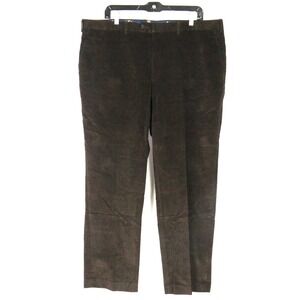 Lauren Ralph Lauren Cotton Blend Stretch Brown Corduroy Pants Men's 40 X‎ 30